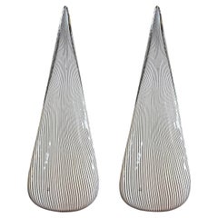 Pair of Murano Glass Lamps by Vetri