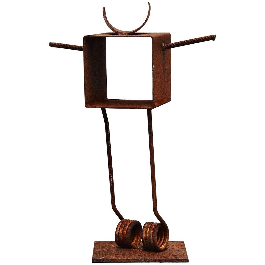 Theo Niermeijer Abstract Modern Figure Sculpture, 1970 For Sale
