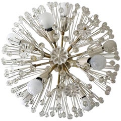 Sputnik Flush Mount or Sconce Dandelion by Emil Stejnar for Rupert Nikoll, 1955