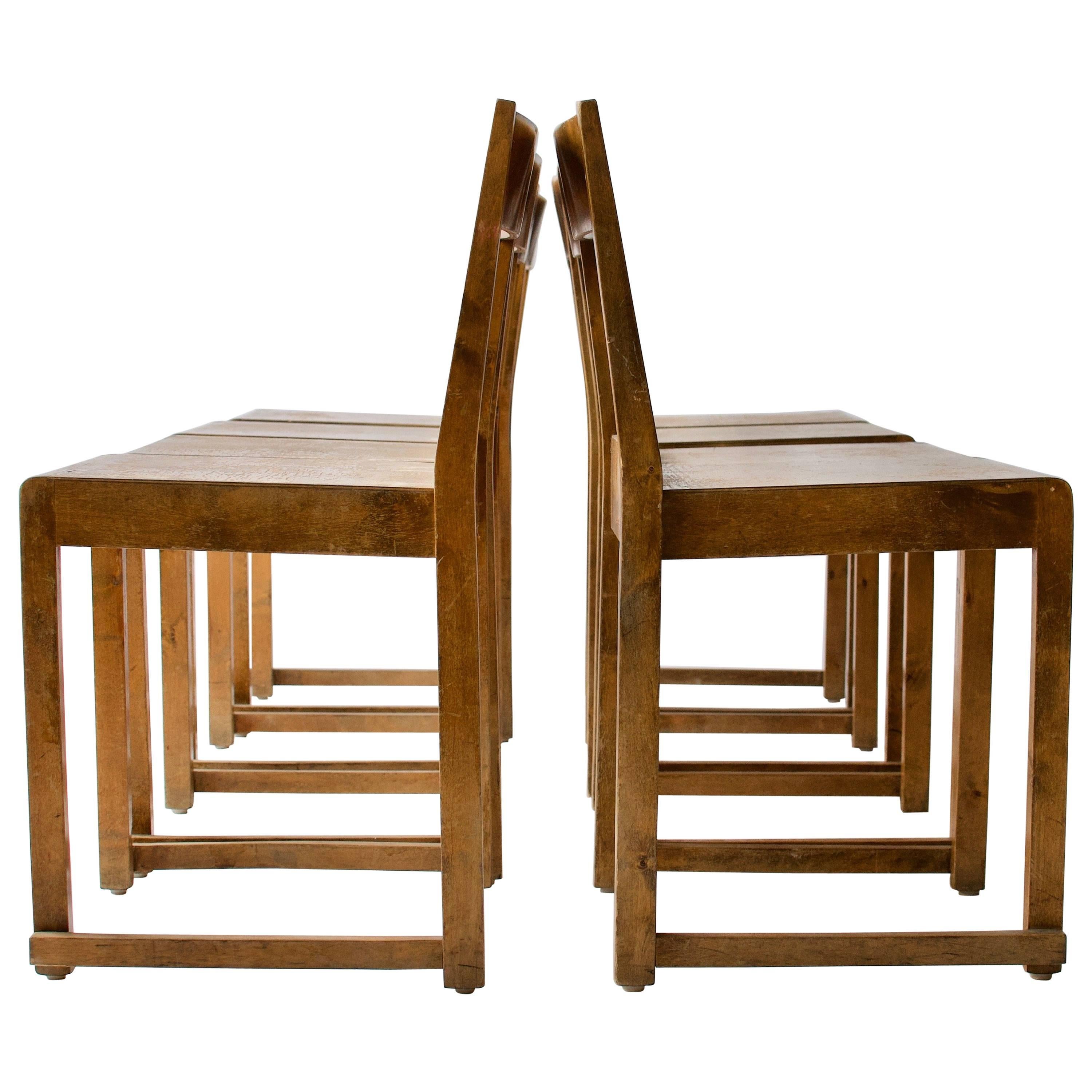Set of Eight Dining Chairs by Sven Markelius