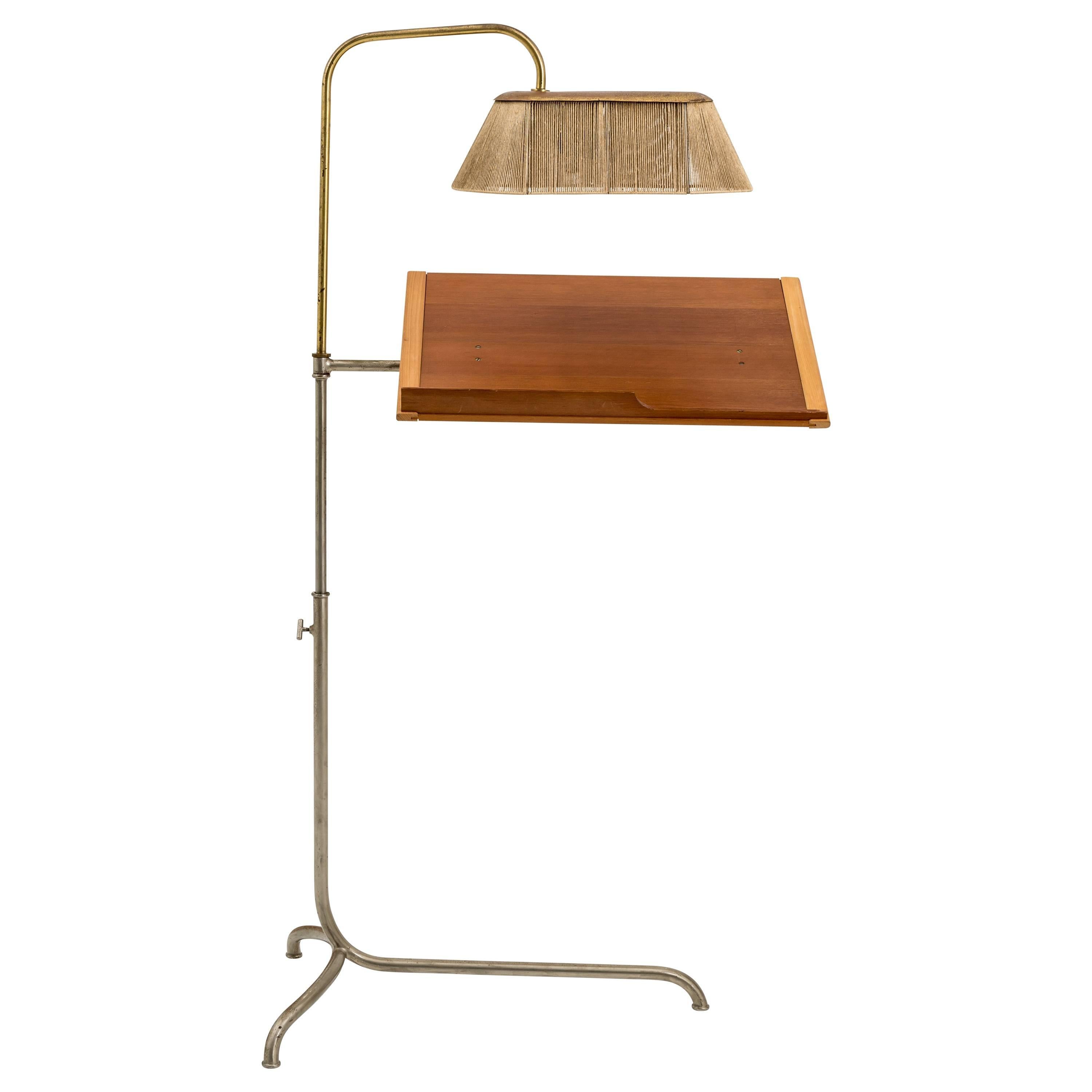 Very Rare Reading Stand with Light by Bruno Mathsson