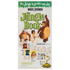 Vintage The Jungle Book US Film Poster, 1967