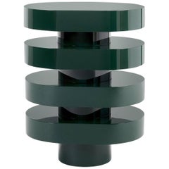 Console Aglaé in Gloss Lacquer, Hand-crafted in France