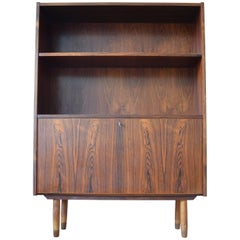 Danish Rosewood Drink Cabinet/Bookshelf From Viby Møbelfabrik, 1960's.