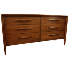 Broyhill Emphasis Walnut Dresser Credenza
