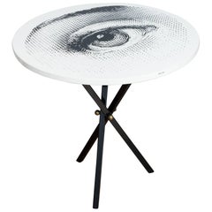 Piero Fornasetti Side Table Occio, Italy, 2006