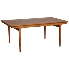 Teak Extension Dining Table by Johannes Andersen
