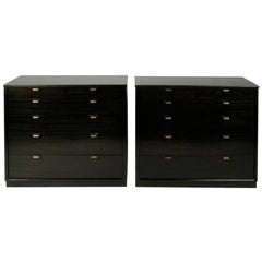 Edward Wormley for Drexel Precedent Collection Ebonized 32", 38" or 48" Chests 