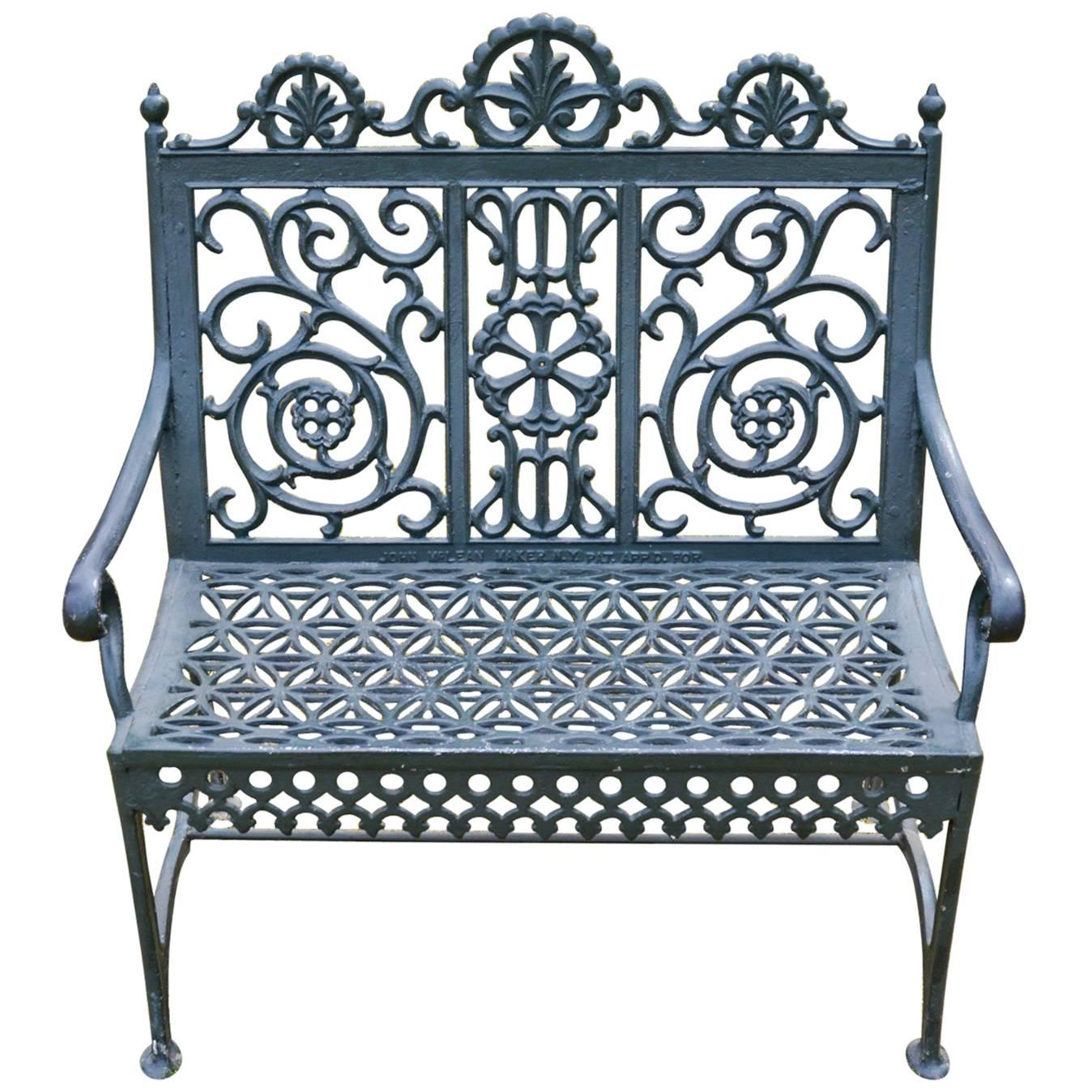 Cast Iron Bench by John McLean