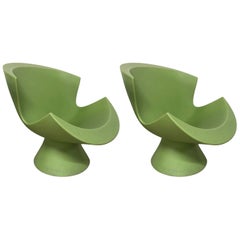 Pair of Karim Rashid “Kite” Chairs for Lābel