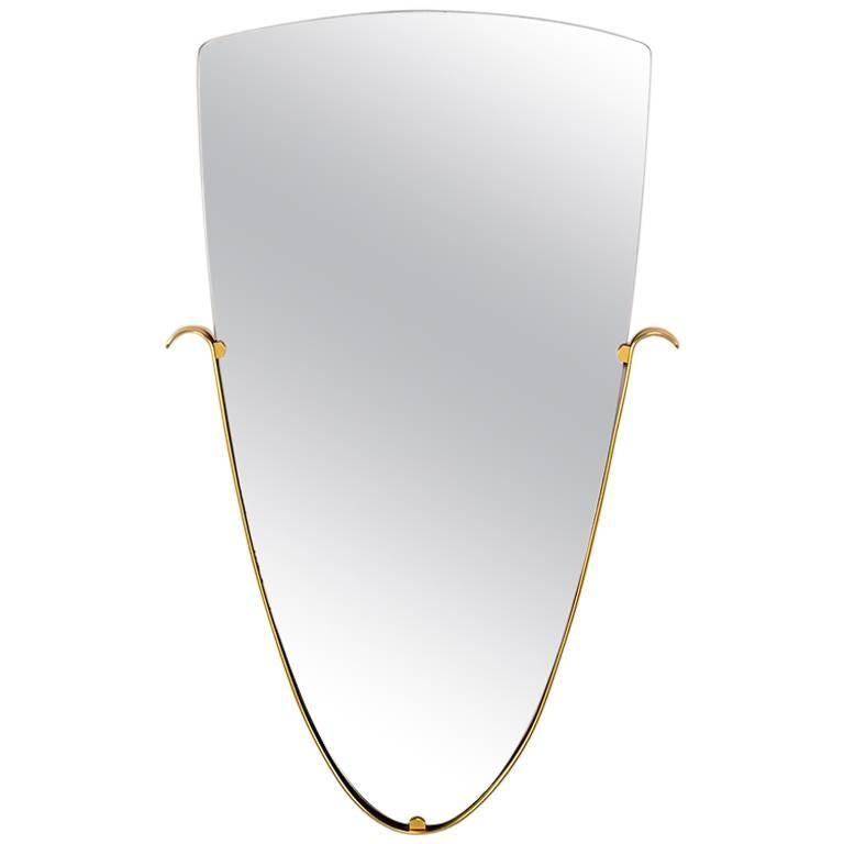 Midcentury Gio Ponti Style Mirror