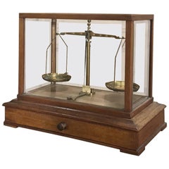 Antique 19th Century Jeweler's Balance Scale