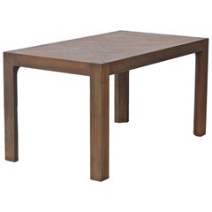 Parsons Style Dining Table of Oak