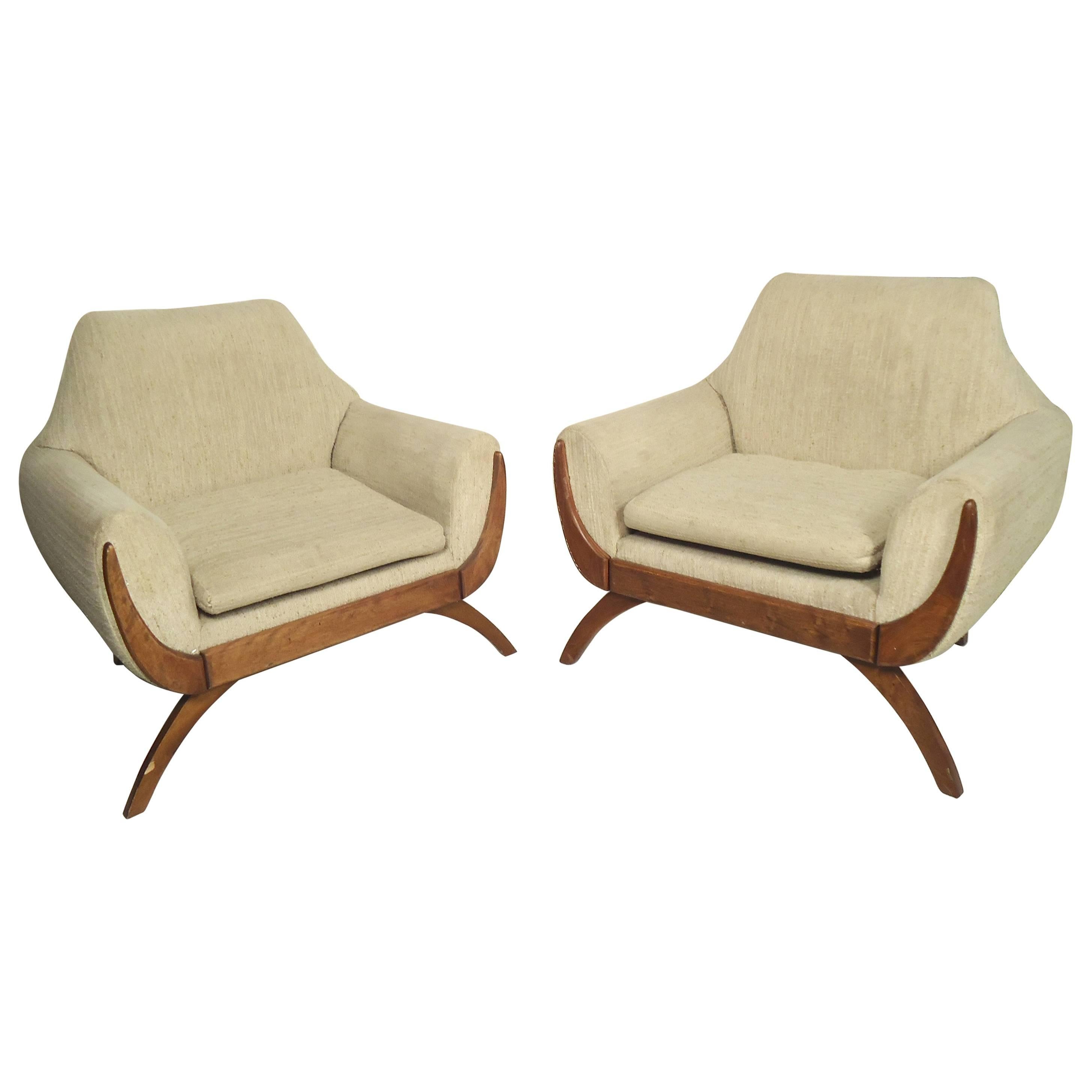 Mid-Century Modern Adrian Pearsall Chairs