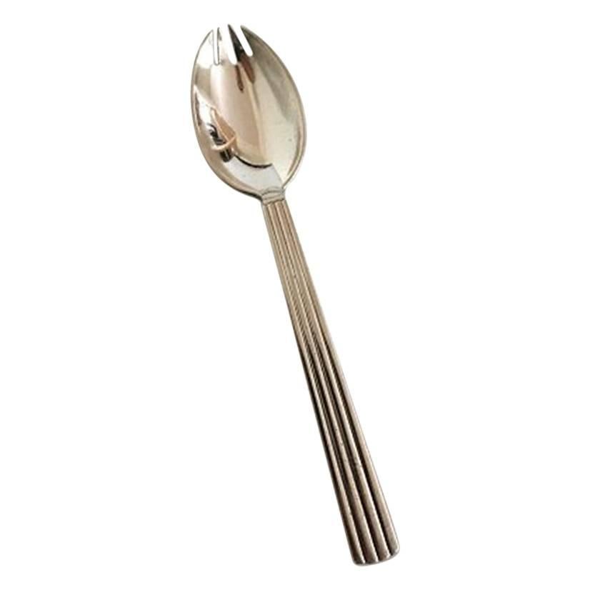 Jensen Bernadotte Sterling Silver Spork at 1stDibs