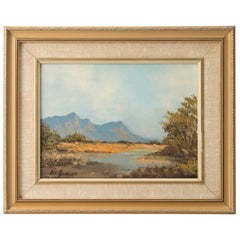 Oil on Board Original Artwork Signed by South African Artist, Don Benzien
