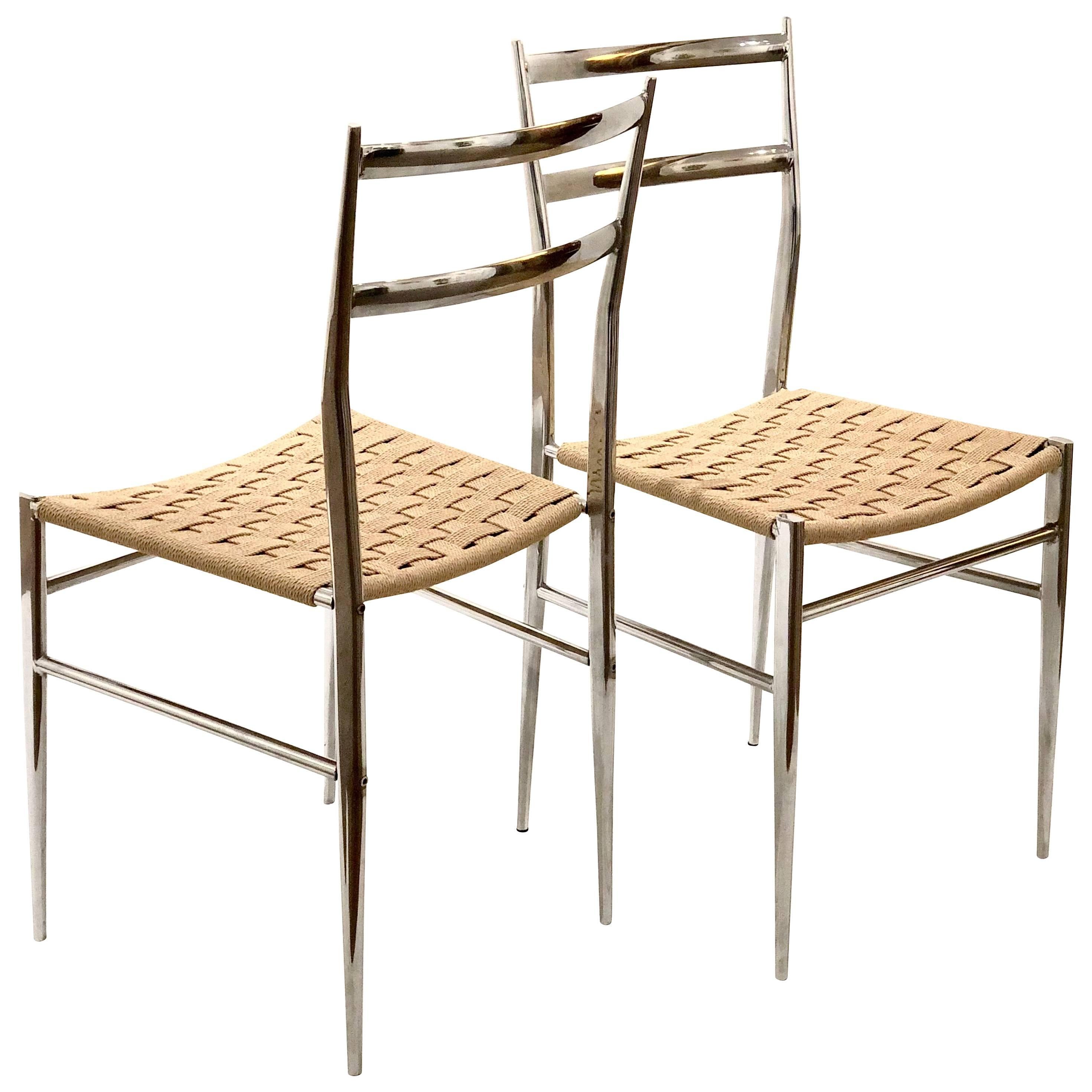 Pair of Side Chairs by Philippe Starck "Object Perdu" for Driade