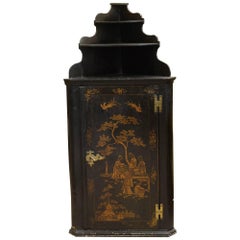 George III Laquered Corner Cabinet