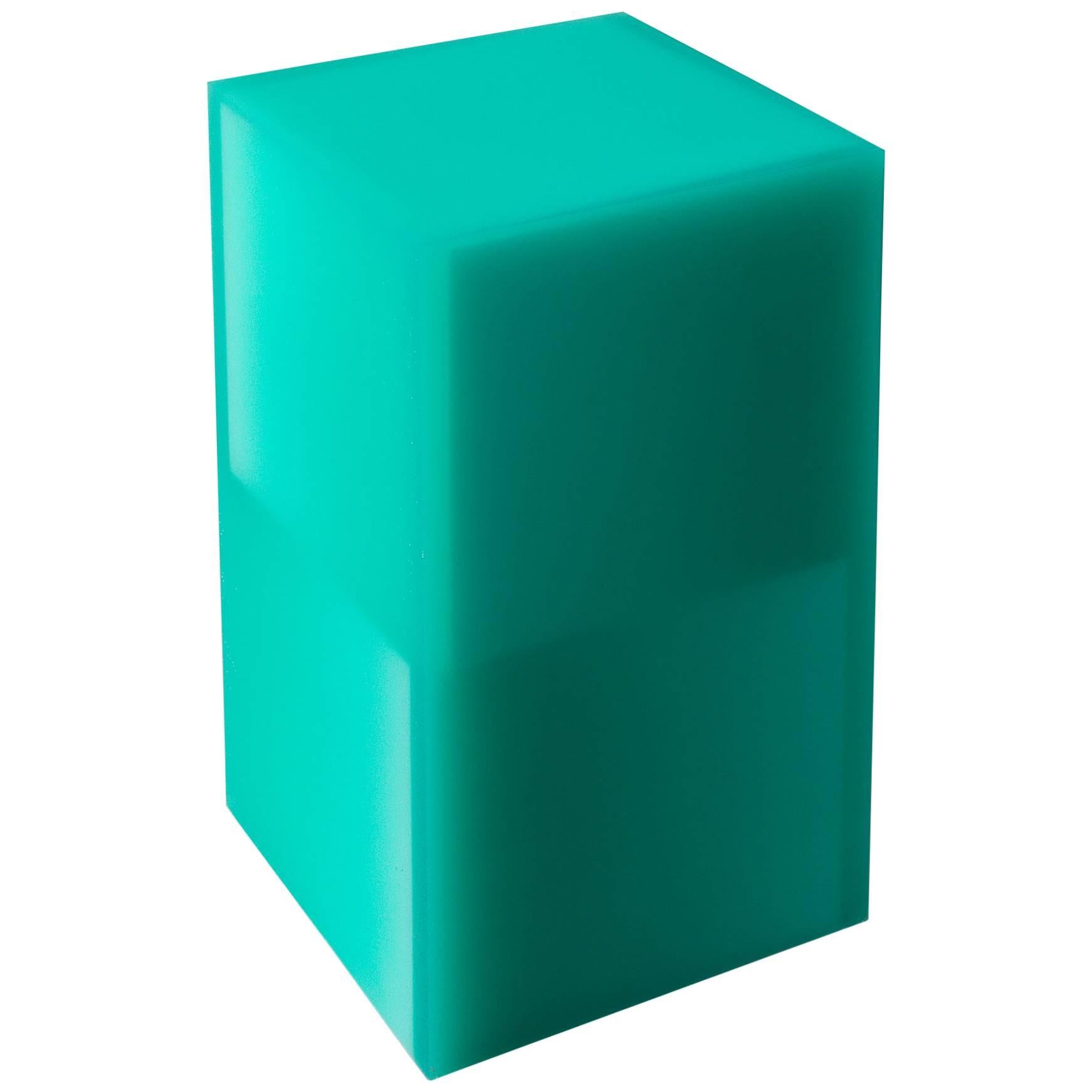 "Shifted Cube Box", Resin, Wood, 2018, Facture Studio For Sale