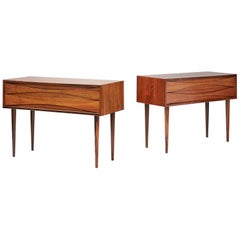 Niels Clausen Rosewood Bedside Cabinets