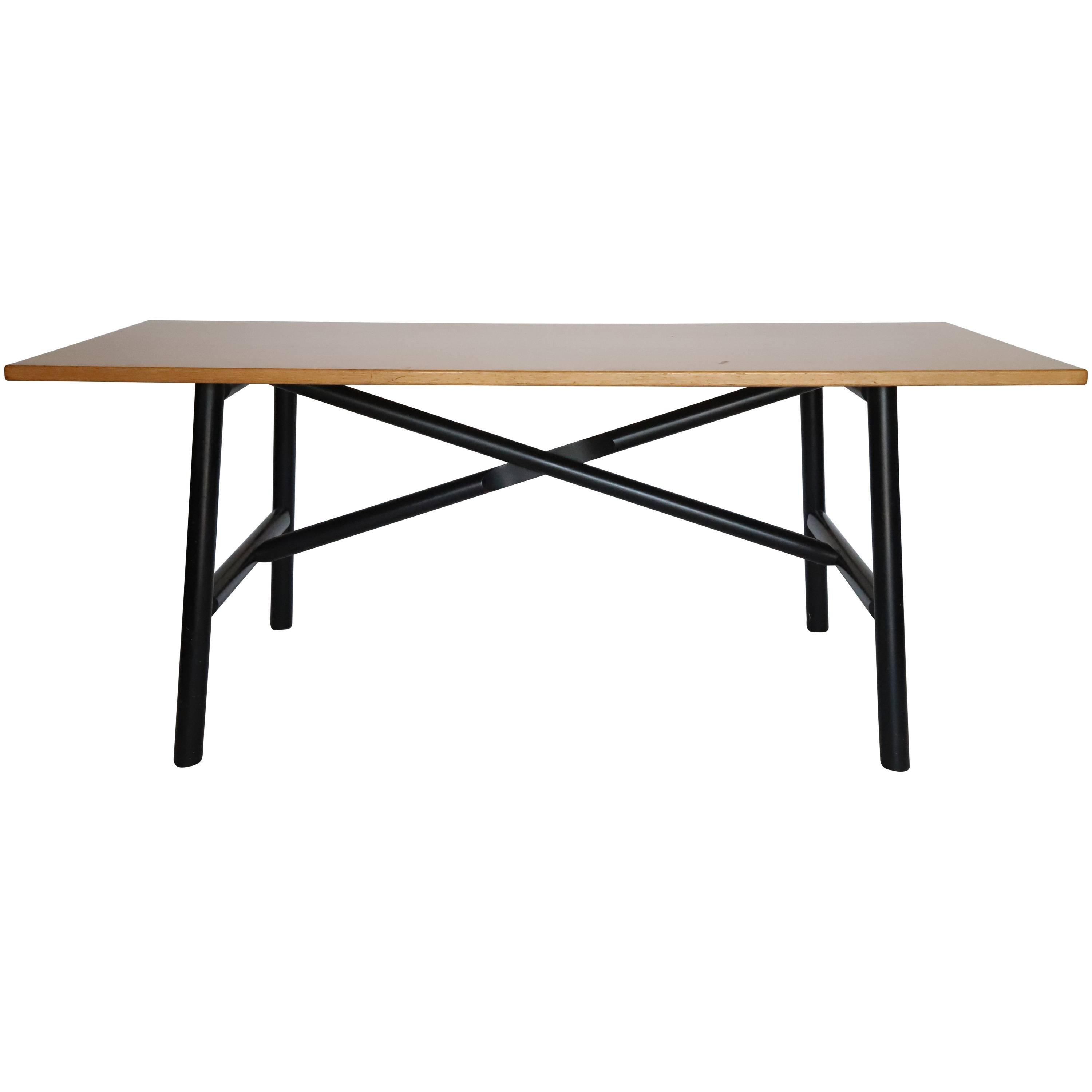 Danish Cabinetmaker Table Desk For Sale