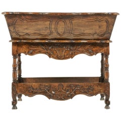 French Carved Oak ‘Maie’