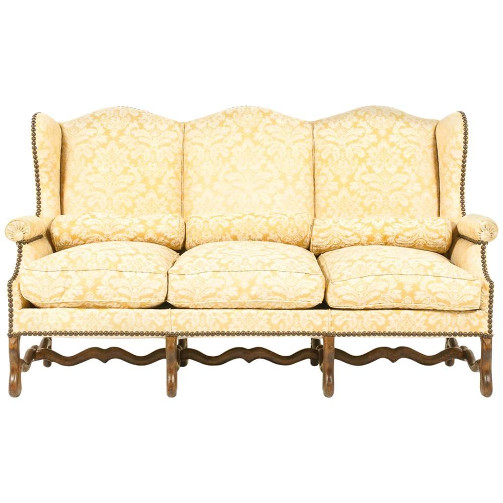 Three-Seat French Settee