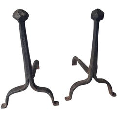 17th-18th Century French Chenets or Andirons