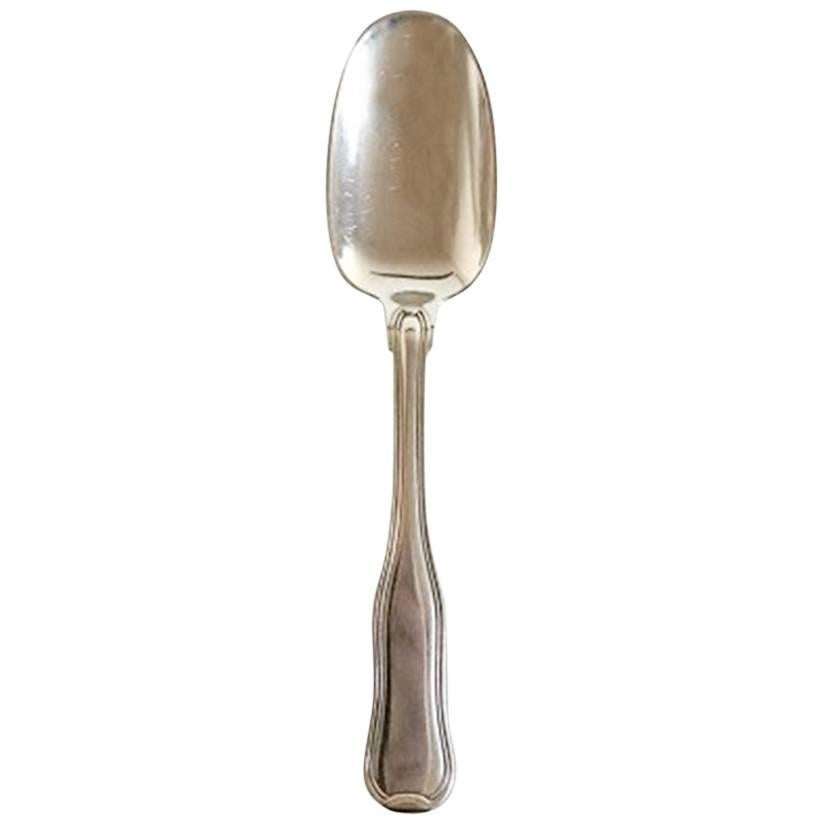 Georg Jensen Old Danish Sterling Silver Dinner Spoon #011 For Sale