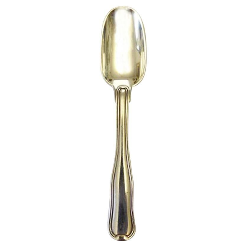 Georg Jensen Old Danish Sterling Silver Dessert Spoon No 021 For Sale