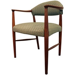 Danish Modern Teak Open Armchair