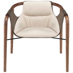 Saint Luc 'Hamac' Armchair in Ivory by J.P. Nuel