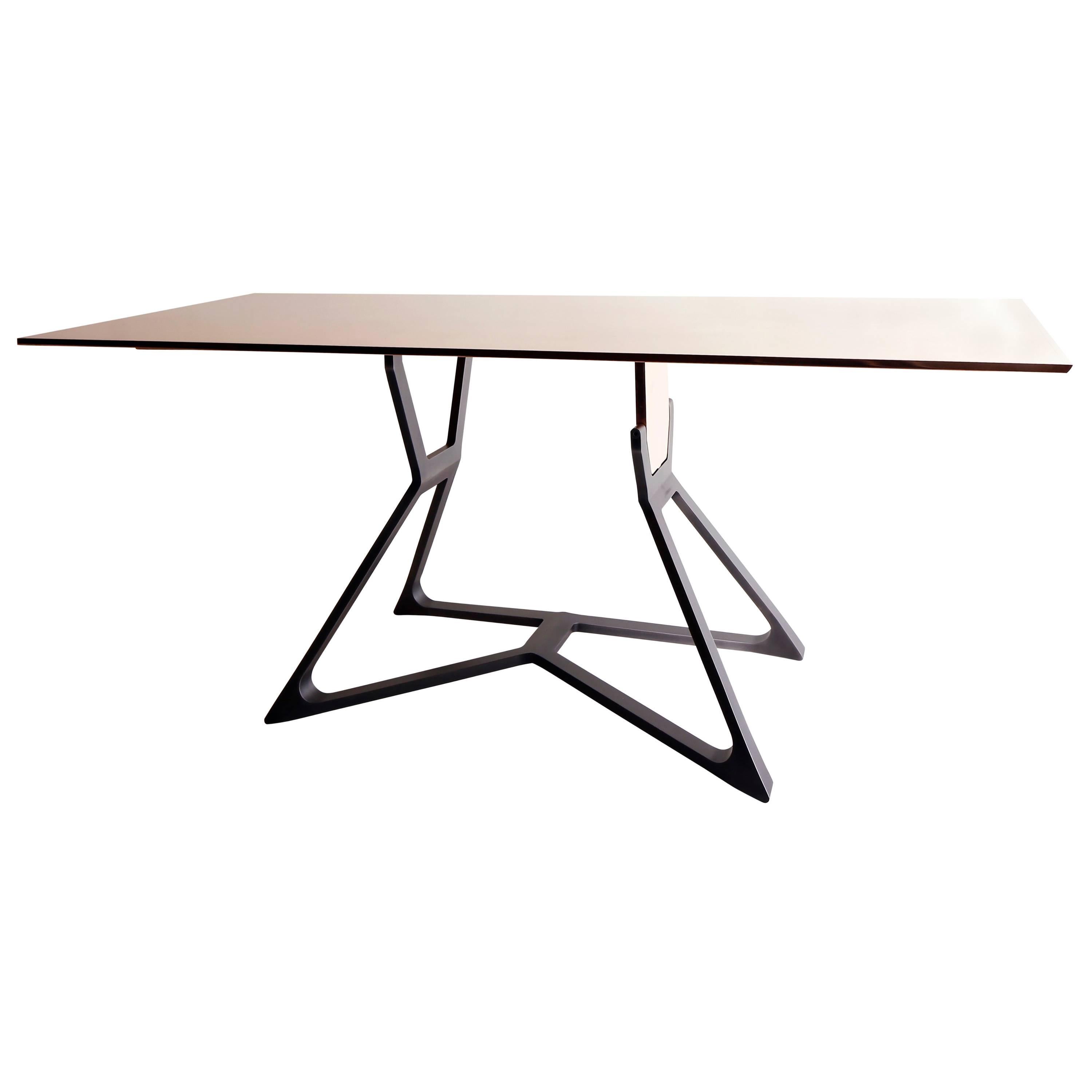 Copper Table "Tout si Two" Designed by Sylvain Dubuisson and Ateliers St Jacques For Sale