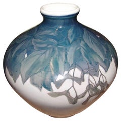 Royal Copenhagen Art Nouveau Unique Vase