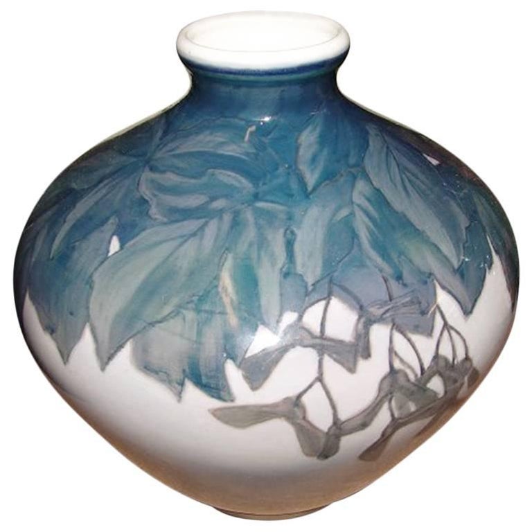 Royal Copenhagen Art Nouveau Unique Vase For Sale at 1stDibs