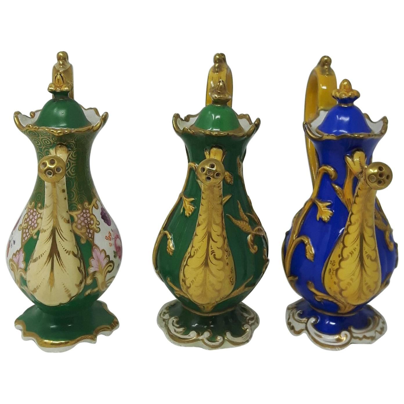 Set of 19th Century Ridgway Ewers For Sale