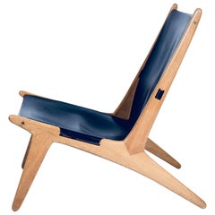 Hunting Chair by Uno & Östen Kristiansson for Luxus, Sweden, 1954