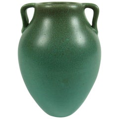 Arts & Crafts Period Rookwood Pottery Turquoise Green Matte Vase