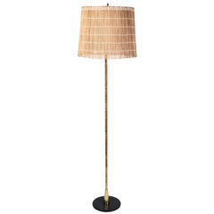 Rare lampadaire Paavo Tynell:: Idman Oy:: Finlande:: années 1950