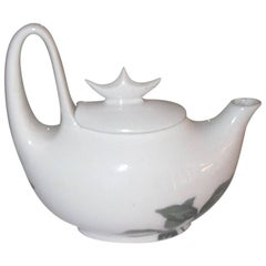 Royal Copenhagen Coffee Pot from 1894 Painted by Jenny Meyer