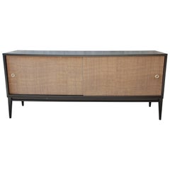 Paul McCobb Planner Group Mid-Century Modern Ebonized Low Credenza