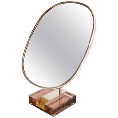 Miroir de courtoisie en acier inoxydable Patek Philippe