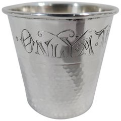 American Sterling Silver Novelty Thimble Shot Glass