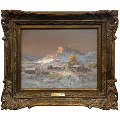 Vintage Carl J. Smith Oil on Canvas