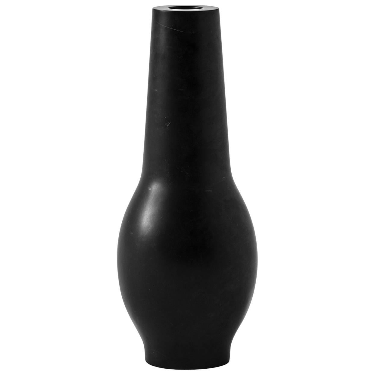 Black Marble Vessel #2 'Small' S.R.O Rito by EWE Studio For Sale
