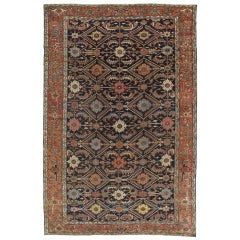 Antique Persian Heriz Carpet