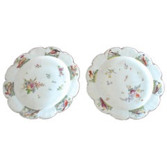 Pair of Bird Plates, Chelsea, circa 1755