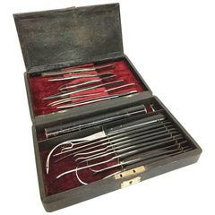 Used Set of Surgical Instruments of Wright & Co. London, Late 19th Century
