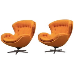 Lennart Bender Partner Swivel Chairs Produced by Ulferts