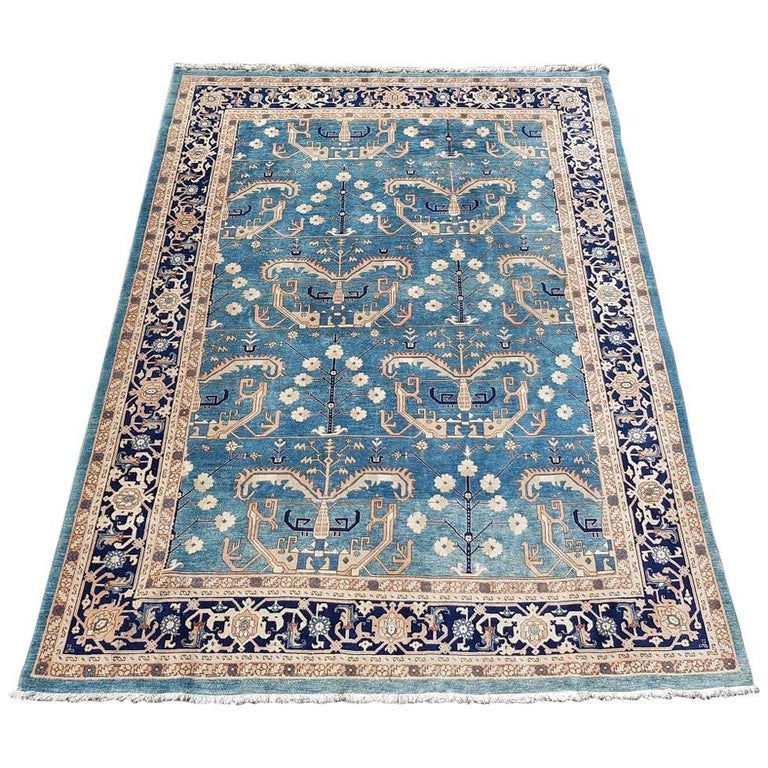 20th Century Persian Wool Tree Of Life Rug At 1stdibs 20th Century Persian Wool Tree Of Life Rug For